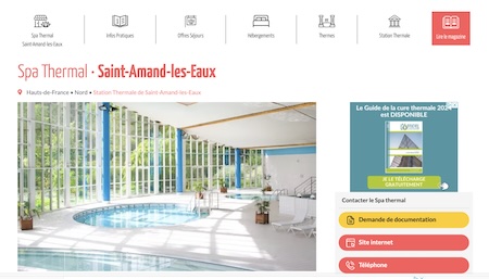 Spa Thermal • Saint-Amand-les-Eaux